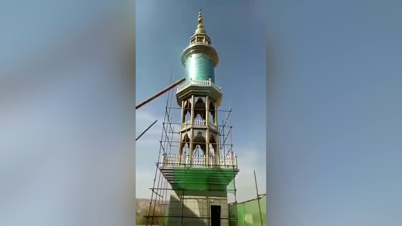 The Government Forcibly Demolished Part Of A Newly-built Mosque In Gazhuang Village