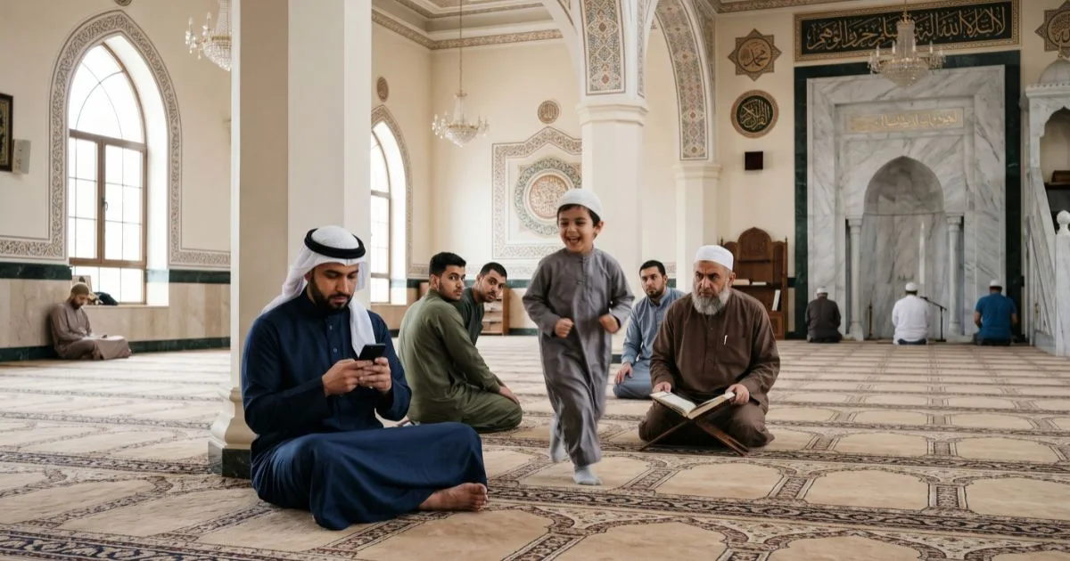 Adab Anak Di Tempat Awam Cerminan Didikan Ibu Bapa, Jangan Sampai Ganggu Orang Lain